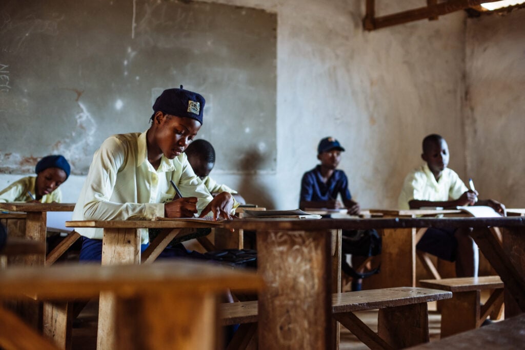 Edify students in Sierra Leone
