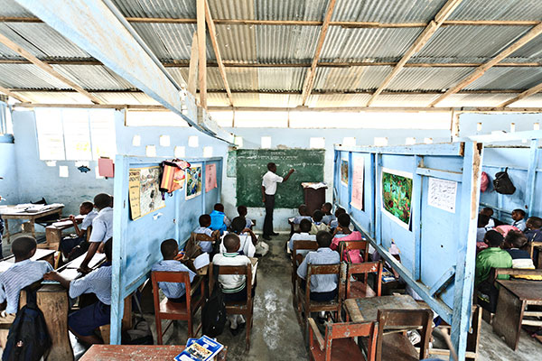 Classrooms at Help Child Foundation, Ghana