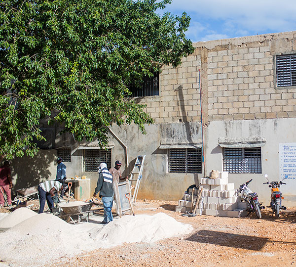 School construction in the DR