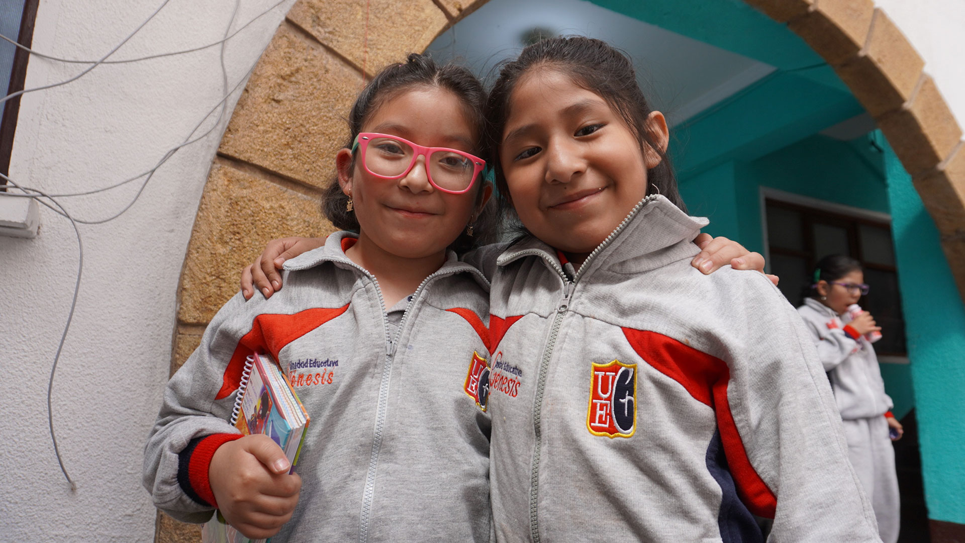 Bolivian students