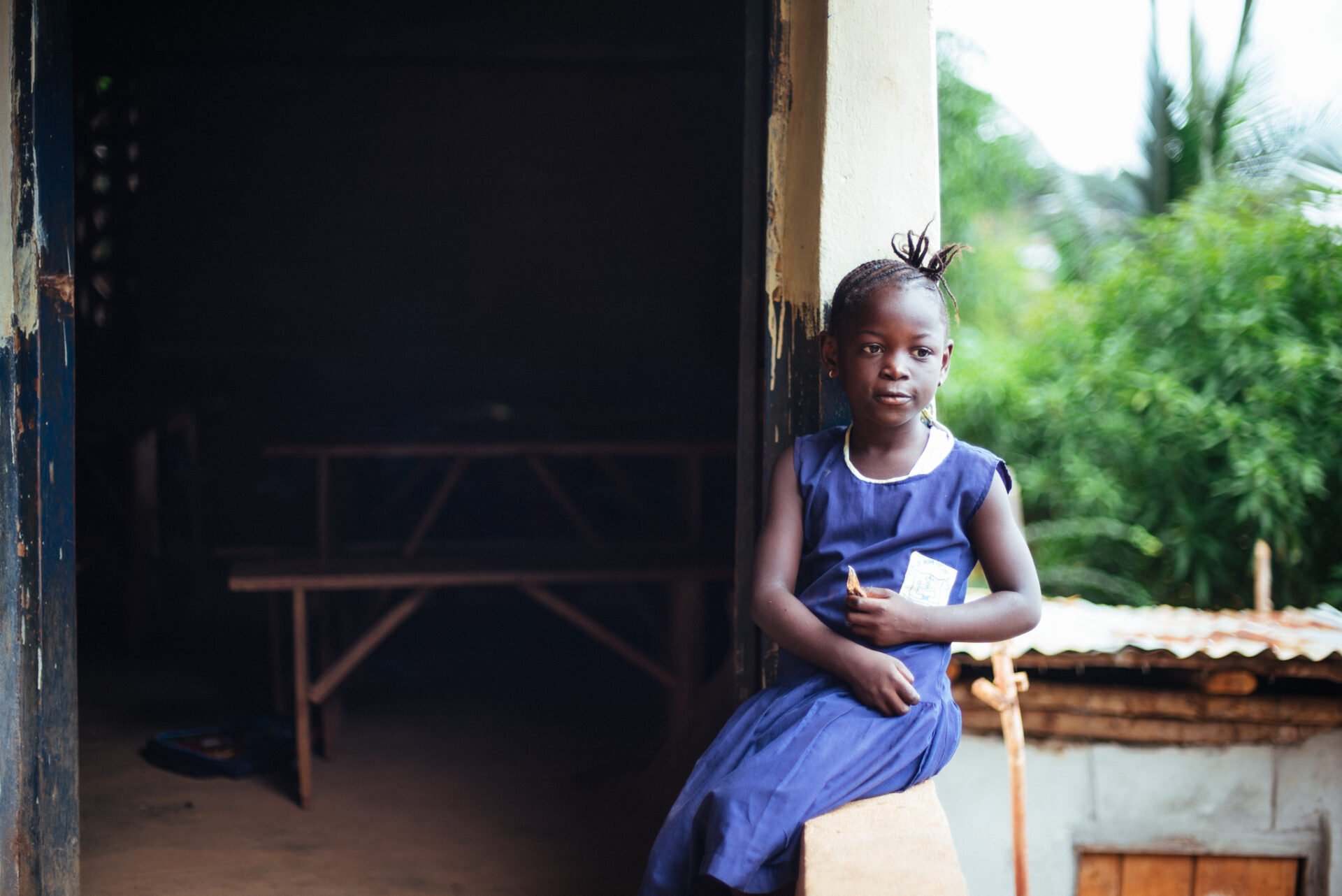 student in sierra leone