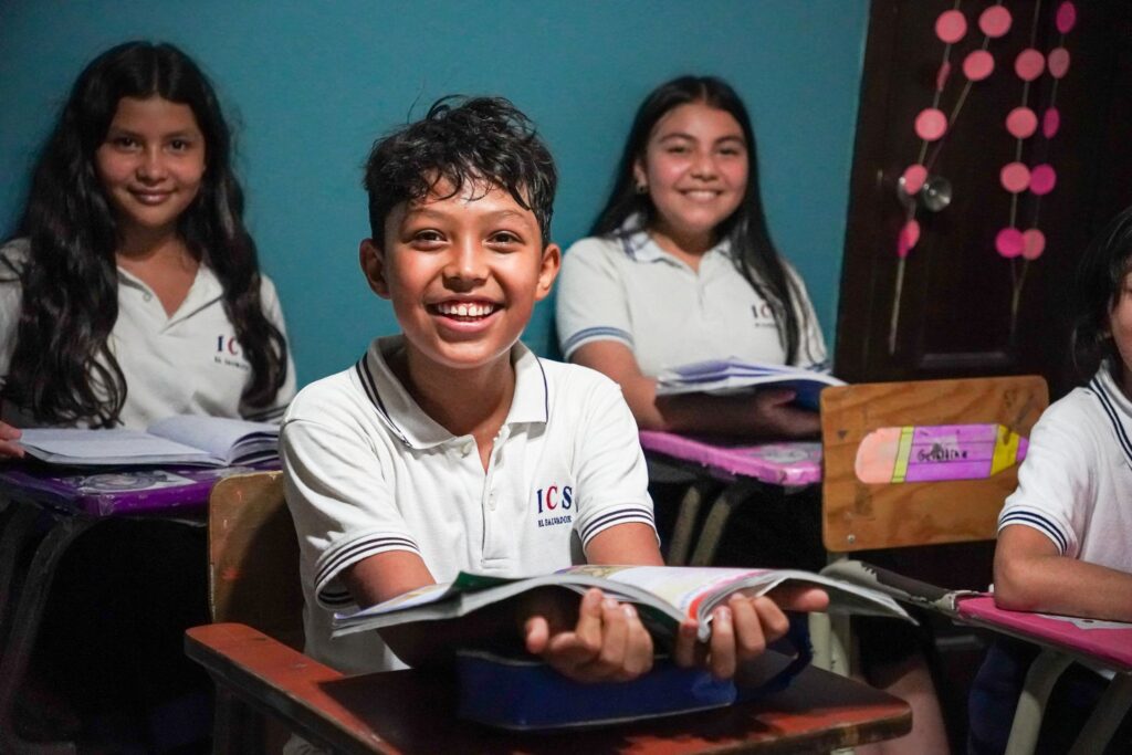 el salvador student smiling