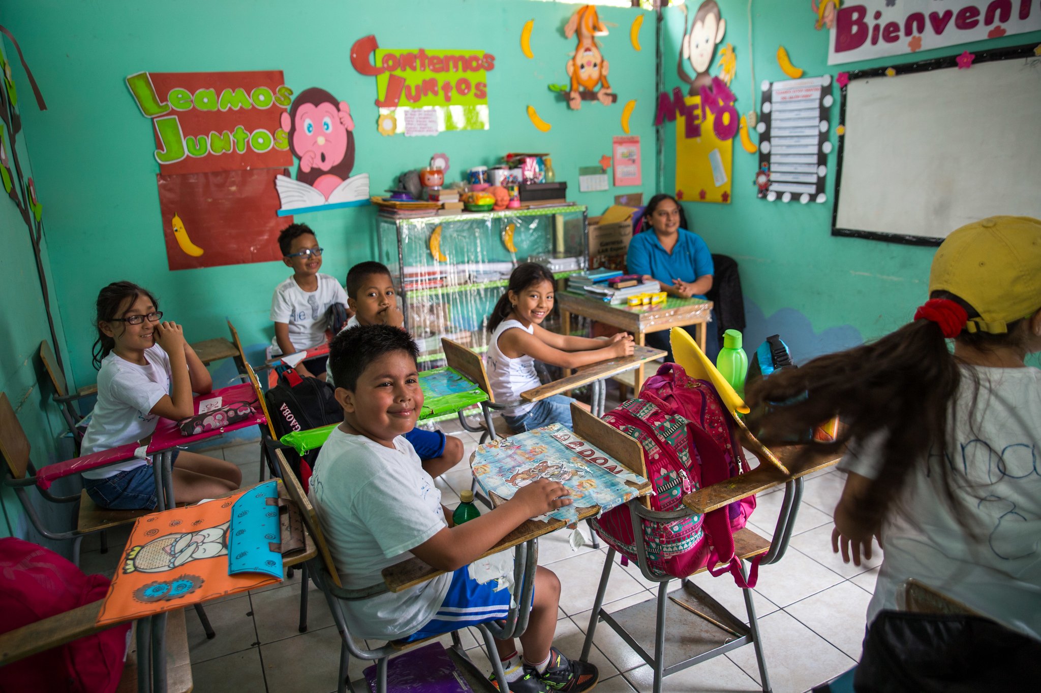 Salle de classe guatémaltèque